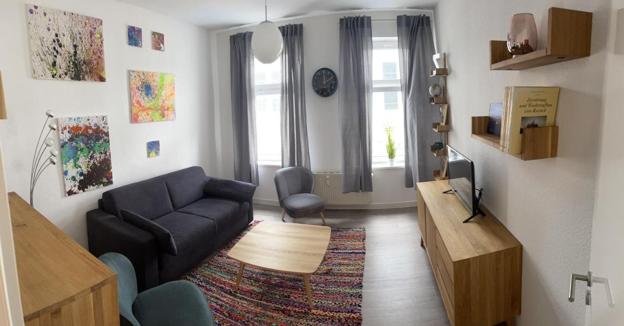 Ruhige Ferienwohnung Rostock Luaran gambar